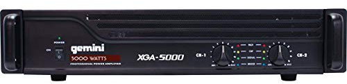 Gemini XGA-5000 Amplificador PA Puenteable Limitador 5000W