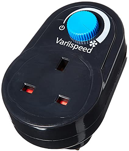 Variispeed, Fan Speed Controller, Black