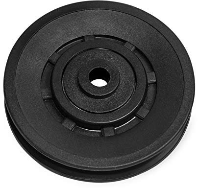 KYLIN SPORT Puleggia per ruota con cavo Scanalatura universale in nylon da 90 mm installata in macchine da palestra Bodybuilding (1 pezzo)