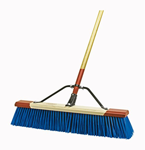 Harper 24 in Rough Surface Synthetic Fabric Heavy Debris Push Broom