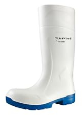 DUNLOP Protective Footwear, CA61131, Purofort FoodPro MultiGrip Safety, Blanc/Bleu, Taille 39 EU