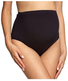 Anita Maternity Damen Umstandsmode Slip, 1502 Schwangersch.-Slip, Gr. 46/48(L), Schwarz (schwarz 001)