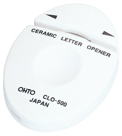 Auto Letter Opener Ceramic Letter Opener Shiro CLO-500 Shiro