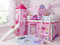 Noa and Nani Cabin Bed Midsleeper Kids Bunk with Slide and Fairies Tent, Tower and Tunnel in White