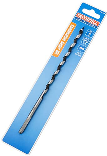 Faithfull Comb Auger Bit 6MM X 200MM 0/L