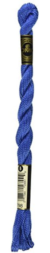 DMC 115 5-798 Pearl Cotton Thread, Dark Delft Blue, Size 5