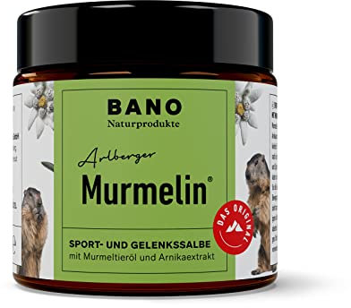 BANO Arlberger Murmelin Sport und Gelenksalbe I Original Murmeltiersalbe I MADE IN AUSTRIA I mit Murmeltieröl | Arnika | Latschenkieferöl (100ml)