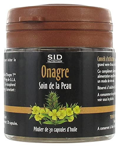 S.I.D Nutrition Soin de la Peau Onagre 30 Capsules