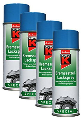 Kwasny 4X 233 076 Auto-K Special Bremssattel-Lackspray Blau 400ml