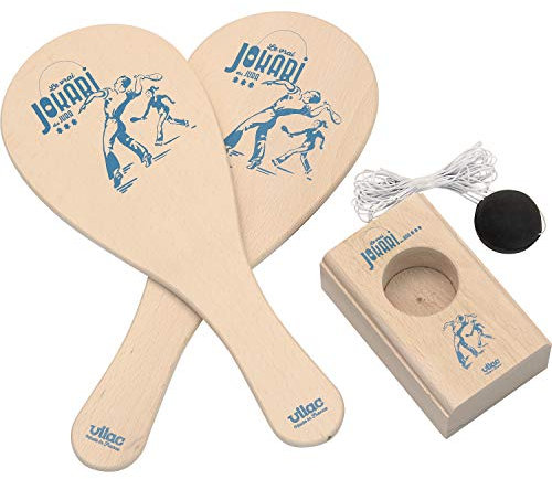 Vilac - Jokari Classique En Hêtre Massif - Jouet en bois - Jeux de plein air - Pour développer son adresse et sa dextérité - Pour les enfants à partir de 3 ans - 4300, Beige