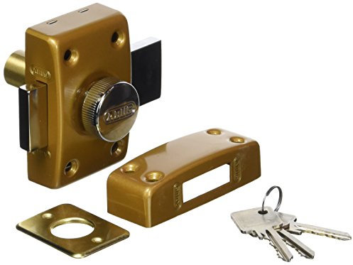 Abus CLK CB 40 B C Verrou à cylindre et bouton 40 mm – Verrou classique robuste en bronze – Sécurité porte et portai