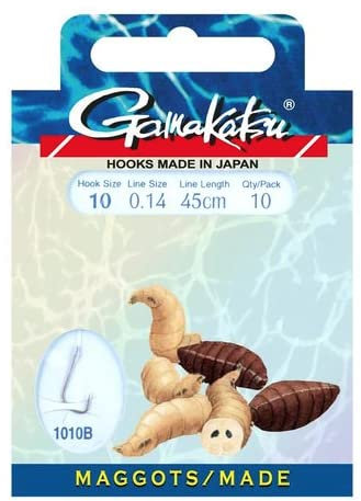 Gamakatsu Gebundene Haken BKS-1010B Made Gr. 16