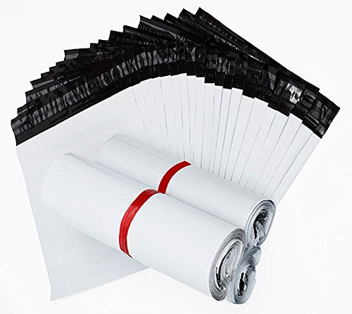 Versandtaschen Versandbeutel Versandtüten blickdicht Plastik Beutel 100 Stück (25 x 35 cm)