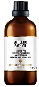 Amphora Aromatics Athletic Bath Oil 100ml Glass