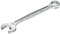 FACOM - Clé Mixte Métrique - Clef Standard pour Toutes les Applications Courantes - Œil 12 Pans à Profil OGV - Serrage Puissant et Sûr - Tête et Fourche Inclinées à 15° - Chrome Satiné - 440.15
