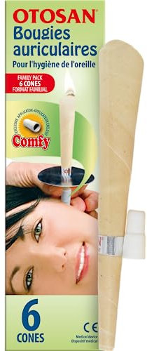 Otosan Ohrschutz, 6 Stück, Schaumstoff, Einweg, Weiß