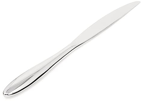 Monobloc bordskniv i stål AISI 420 spegel polerad