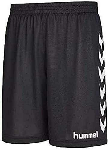 hummel Unisex Essential Goalkeeper Shorts, Black, Large