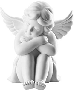 Rosenthal Engel sitzend Weiss Matt 10,5 cm