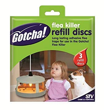 STV Killer Refill Pad-3 Pack, Black, Small