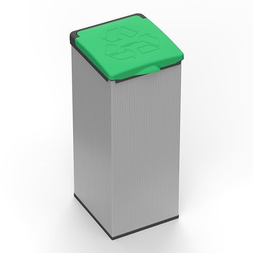 Mongardi: 4’ Otto, Portasacco per Raccolta differenziata in Resina di PP, Facile da Montare, Adatto a Sacchi da 80-110 L, Resistente, Ambienti Interni ed Esterni, 32L x 35P x 80H cm