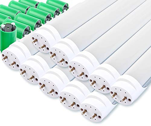 Showlite 10er Set LED Röhre 150cm (1500mm Leuchtstoffröhre, T8 G13, 2300 Lumen, 4500 Kelvin, Tageslichtweiß, Leistung: 24W)