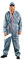 REIS KOM Maleranzug | Ganzkörperanzug | Overall | Schutzanzug | Lackieranzug | Blau | XXL Größe