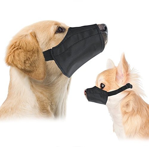 Medium/Large Quick Fit Dog Muzzle, Size 3, fit snout size 7, by Downtown Pet Supply