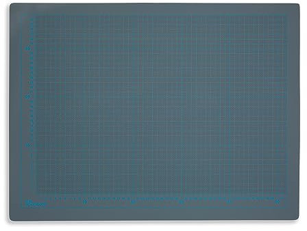 Schneidematte Grau 30x45cm 5-lagig Schneidematte A3 selbstheilend - Bastelunterlage - Schneideunterlage - professionelle Schnittmatte - Schreibtischunterlage - Unterlage Schreibtisch Nähen