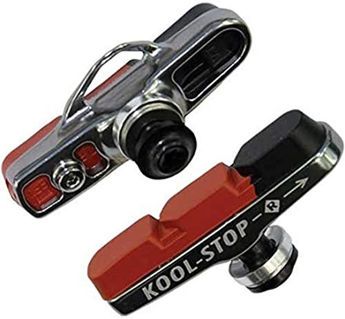 Kool Stop Unisex – Erwachsene Campi SR Bremsschuh, Schwarz,Braun, Einheitsgröße