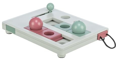 TRIXIE interaktives Katzenspielzeug Cat Activity Brain Mover, Intelligenzspielzeug für Katzen, Strategie-Spiel zur geistigen Förderung & spielerischem Lernen, 25x20 cm, tierschutzkonform - 4596