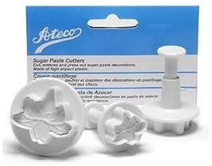 Ateco Set mit 3 Zuckerpasten-Lilienausstechern