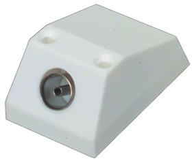 electrosmart TV Aerial Wall Outlet Box/Wallbox also suitable for Window Ledge Mounting