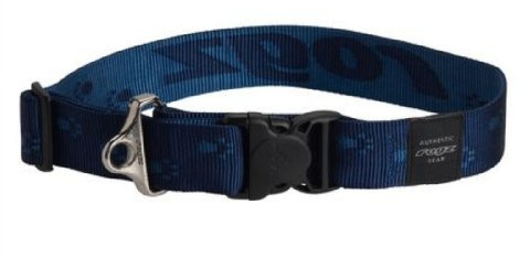ROGZ HB29-B Alpinist Halsband/Big Foot, XXL, blau