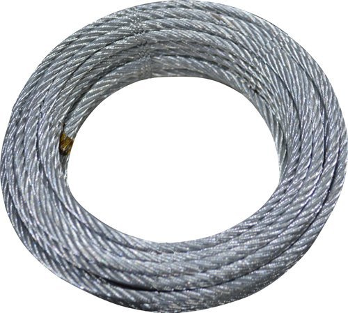 FUNE CAVO ACCIAIO 8 MM --10 MT-- 2000 KG CARICO ROTTURA ZINCATA METALLO