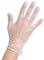 100 (1 Box) x Vinyl Latex Powder Free Gloves Disposable Clear Food Medical etc. (Medium)