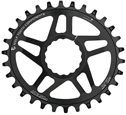 Wolf Tooth Einbeinstativ oval Race Face Cinch schwarz 28 Zähne