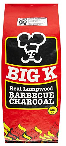 Big K BBQ Lumpwood Charcoal, 5 kg