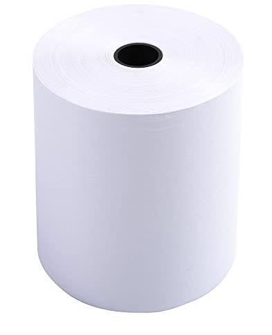 EXACOMPTA Bobine pour caisses enregistreuses papier blanc 60g - 76 x 70 x 12 mm