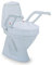 Invacare Aquatec 90000 Toilettensitzerhöhung, weiß, Höhe 10 cm