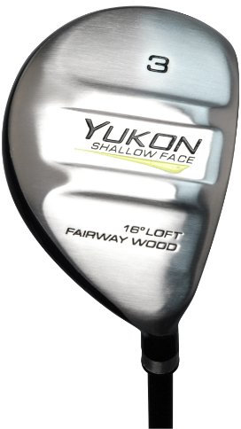 Pinemeadow Herren Golf Yukon 3 Fairway Wood (Right-Handed), schwarz metallic