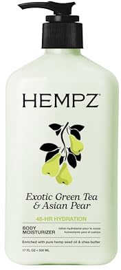 HEMPZ Body Lotion - Green Tea and Asian Pear - Daily Moisturizing Cream - 17oz