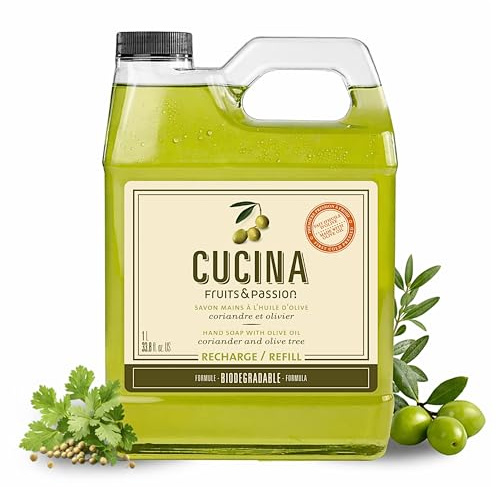 Cucina Coriander and Olive Tree 33.8 oz Purifying Hand Wash Refill
