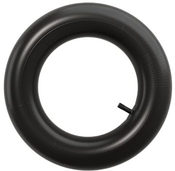 Wiltec Standard Schlauch für Reifen Größe 4.00-8, bis 160 kg Traglast, mit geradem Ventil TR13 für Schubkarren, Sackkarren und E-Scooter