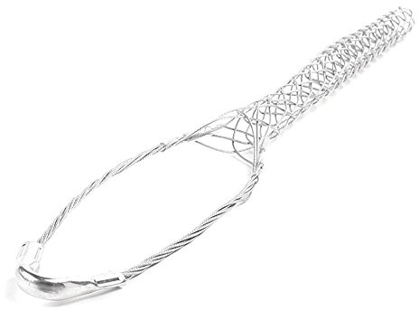 Legrand Pass & Seymour FC52 Flexcor Wire Mesh Grip, Bus Drop, Closed Mesh, Single Eye, Cable Diameter 0.530-0.730, Galvanized Steel (1 Count)