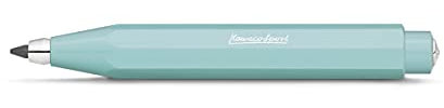 Kaweco SKYLINE SPORT Fallbleistift Mint 3.2 mm 5B I Minenbleistift aus hochwertigem Kunststoff in Trendigem Design I Druck-Bleistift nachfüllbar in Türkis I Druckminenbleistift 10,5 cm