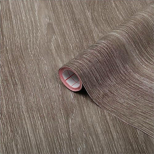 d-c-fix Möbel-Klebefolie Sheffield Oak Perlgrau Holz-Optik 45 cm x 2 m - Möbelfolie selbstklebend Deko-Folie Küchen-Schrank Fensterbank Küchenfronten Schrankfolie Tisch Holzfolie Eiche grau-braun