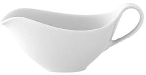 Villeroy & Boch Anmut Salsera sin Fuente de 450 ml, Porcelana, Blanco, 20x10x12 cm