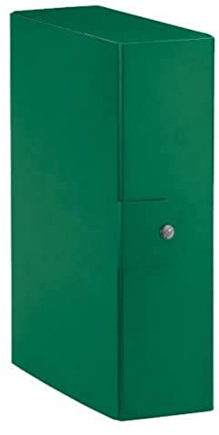 ESSELTE C84 DELSO ORDER Cartella Progetti, dim. 25 x 35 cm, Dorso 10 cm, Verde, 1 Pezzo, 390390180