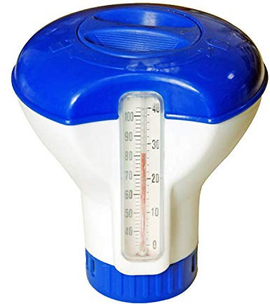 Happy Hot Tubs 20g Chlorine Bromine Tablet Dispenser With Thermometer Hot Tub Swimming Pool Spa